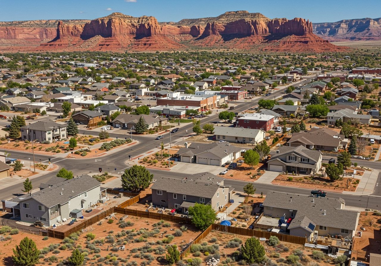 cityscape image of toquerville, Utah