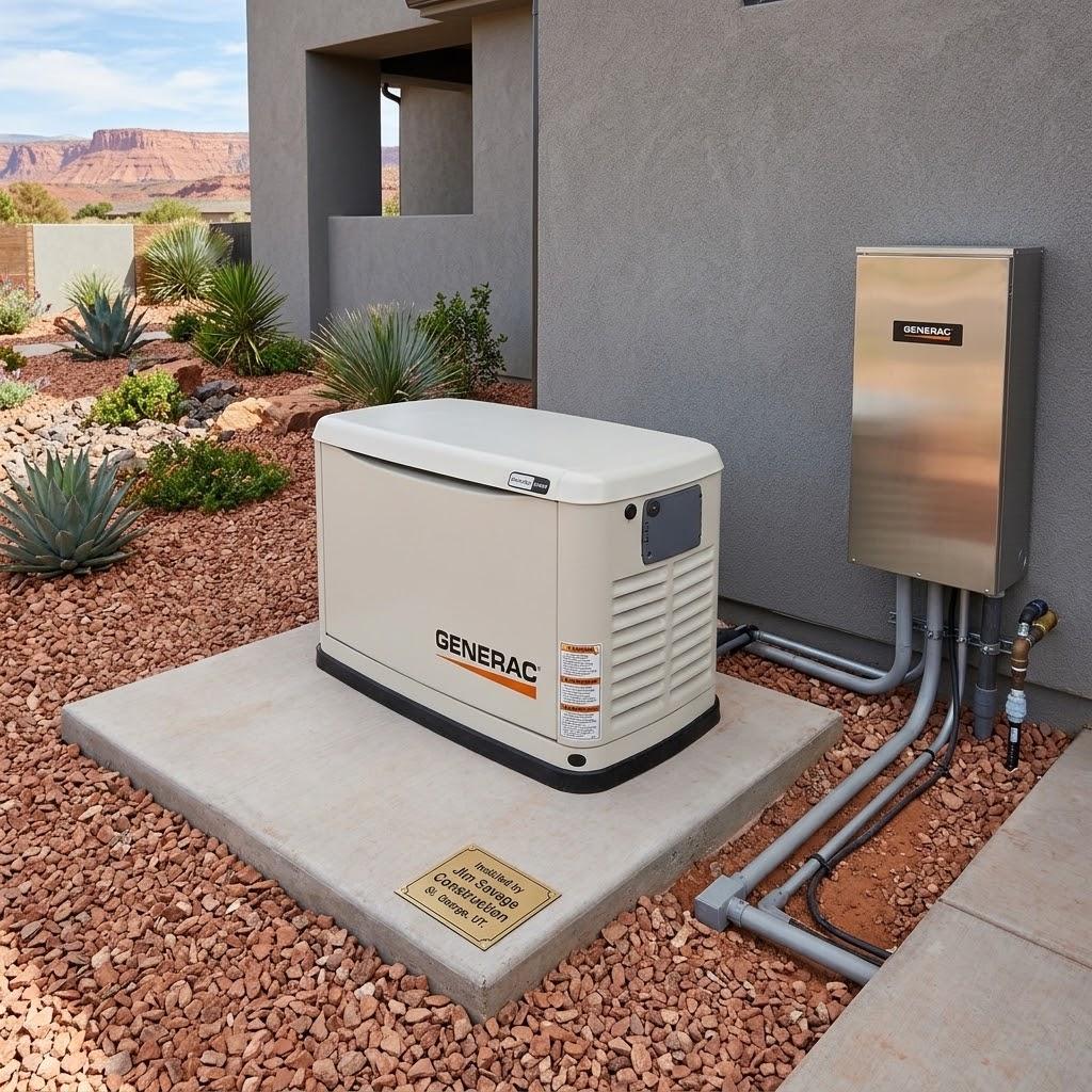 Turnkey Generac 22kW Whole-Home Power System St. George UT