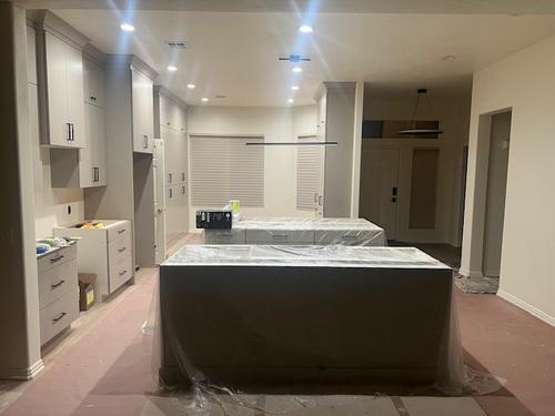 Modern Double Island Kitchen Design