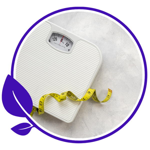 Tape measure on a scale