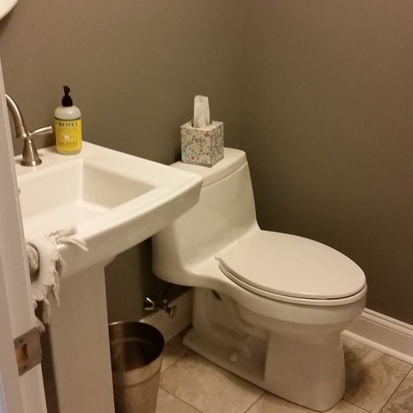 updated bathroom