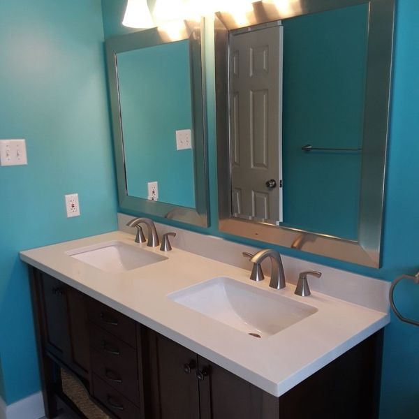 double sink vanity