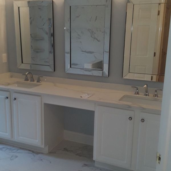 double sink vanity