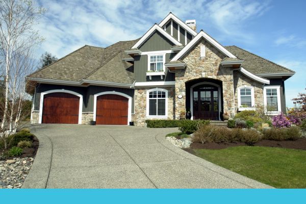 nice home with clean driveway nice home with clean driveway