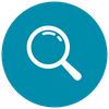 icon of magnifying glass