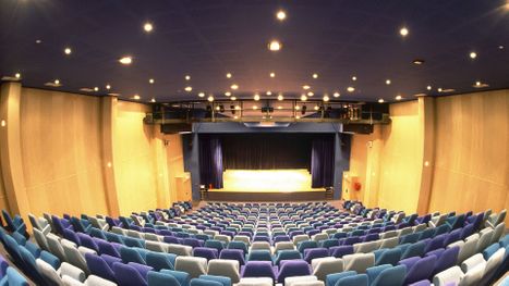 Empty HS auditorium