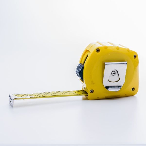 yellow tape measure