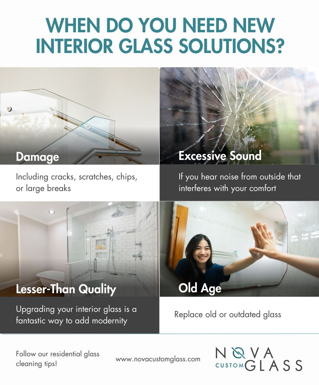 when do you need new interior glass solutions
