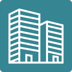 modern building icon