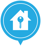 Rent a home icon