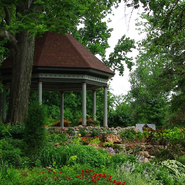 Gazebo in a park in St. Louis