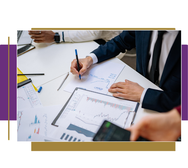 working on market paperwork