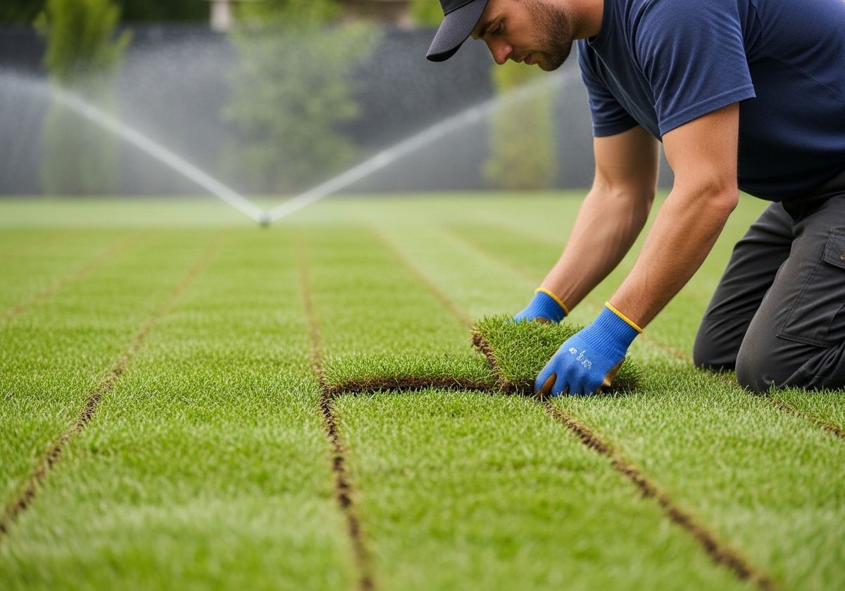 Laying Sod for a Lush Green Lawn