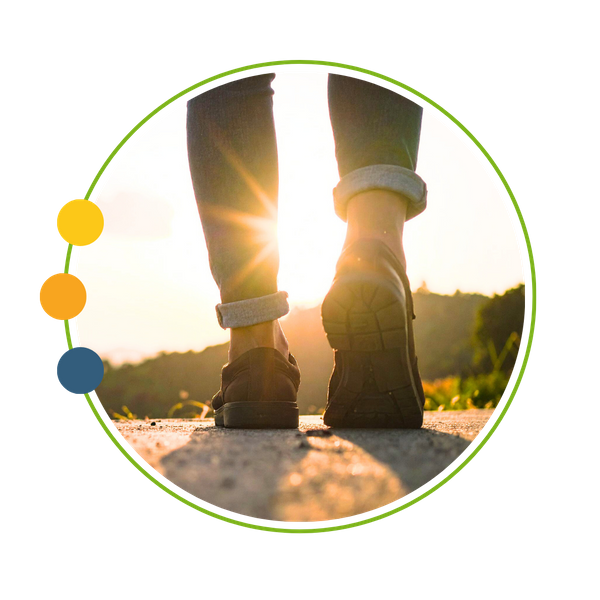 walking on the right path forward