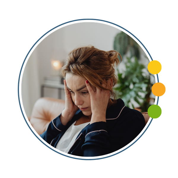 woman experiencing pain