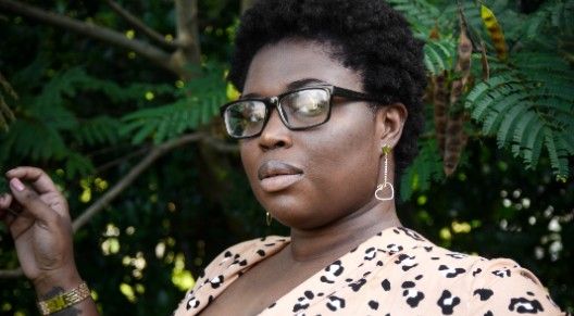 image of a woman with short natural hair