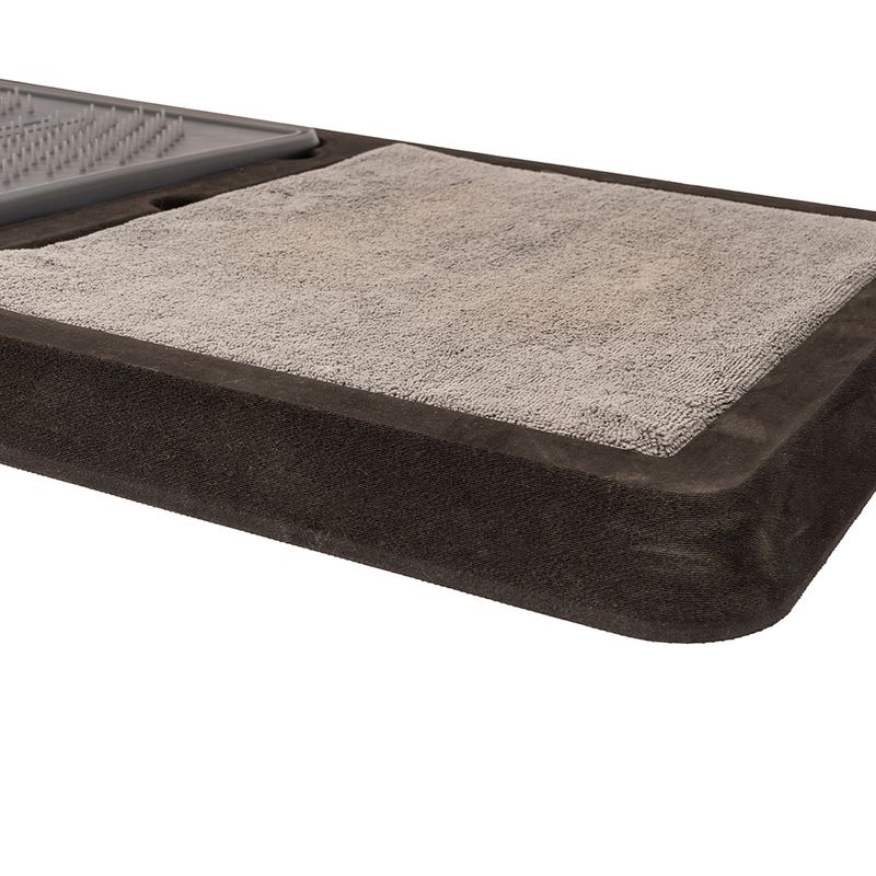 Sanitized shoes keep your floors and rugs cleaner for longer