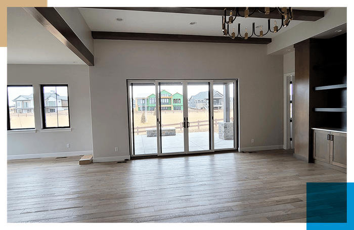 Custom Home with Finished Drywall