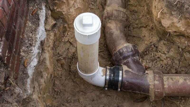 sewer tap in place