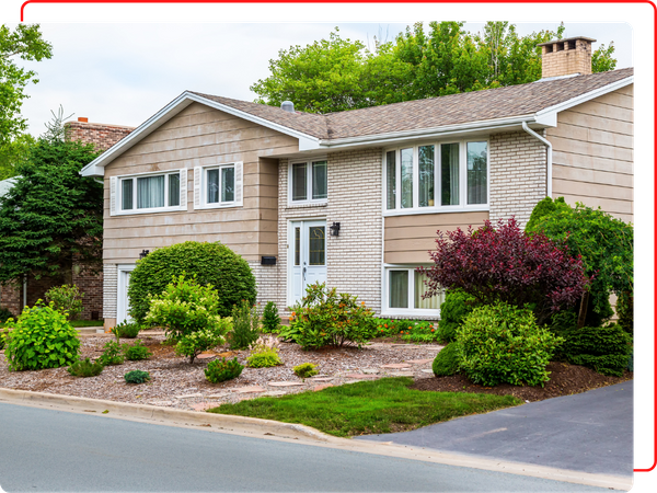 exterior of residential home