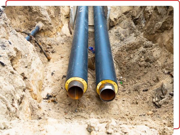 sewer line