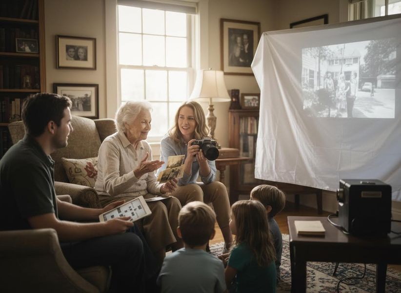 Multi-Generational Family Sharing Memories