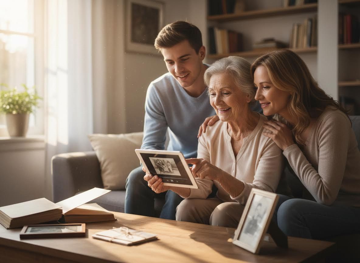 Multi-Generational Family Sharing Digital Memories