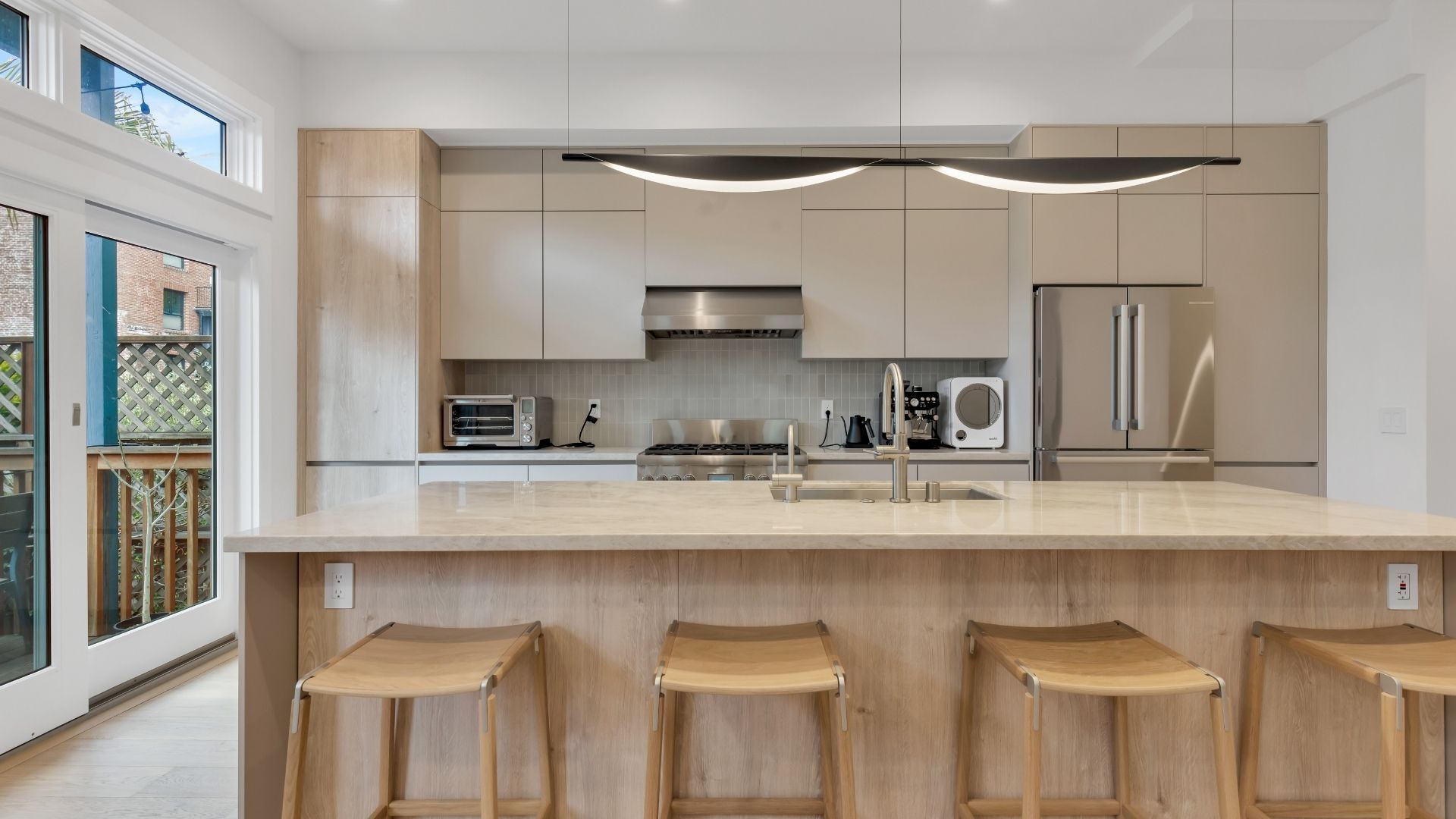 newly remodeled kitchen