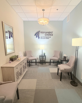 Minneapolis office treatment room  Permanent Choice Laser Hair Removal and Electrolysis Centers
