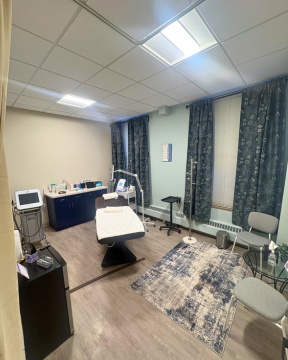 Minneapolis office treatment room  Permanent Choice Laser Hair Removal and Electrolysis Centers