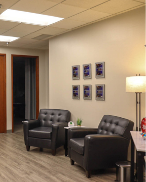 Woodbury office lobby Permanent Choice Laser Hair Removal and Electrolysis Centers (288 x 360 px).png