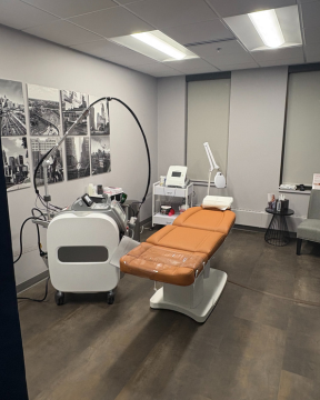 St. Louis Park office treatment room Permanent Choice Laser Hair Removal and Electrolysis Centers St. Louis Park office treatment room Permanent Choice Laser Hair Removal and Electrolysis Centers