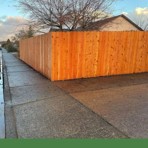 installed fence installed fence