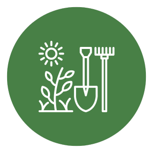 landscaping tools icon