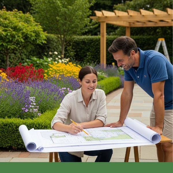 Contractor and homeowner planning