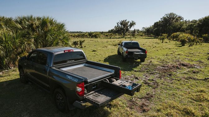 truck with decked drawer system