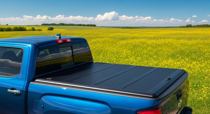image of a truck bed cover