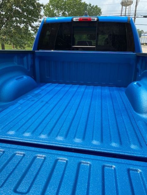 Bright Blue Bed Liner