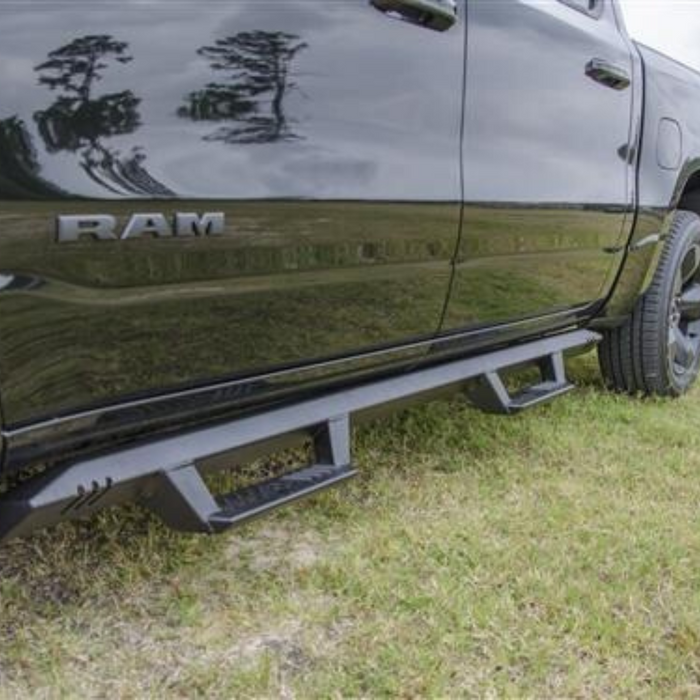 step bars on a truck