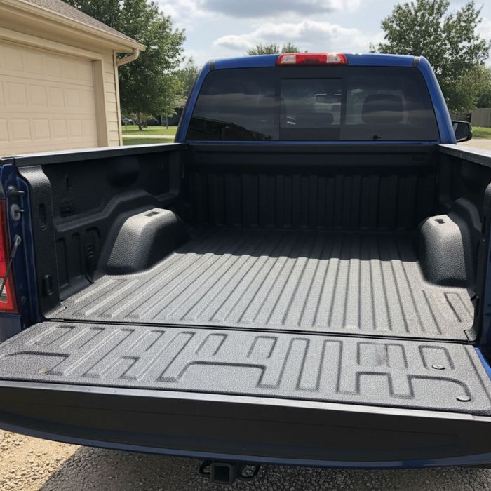 pickup truck with bedliner