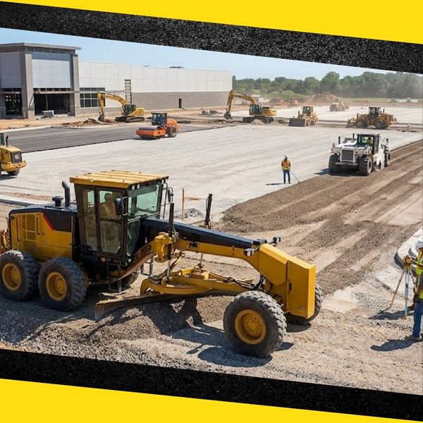 commercial grading project 