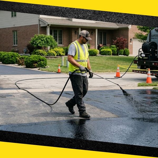 seal coating asphalt drive 