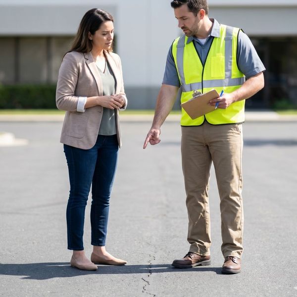 parking lot inspection 