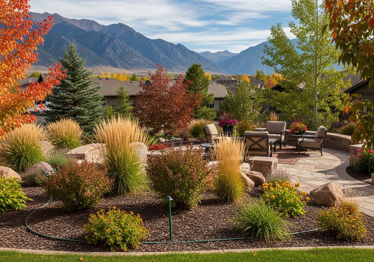 Beautiful Backyard Patio with Mountain View