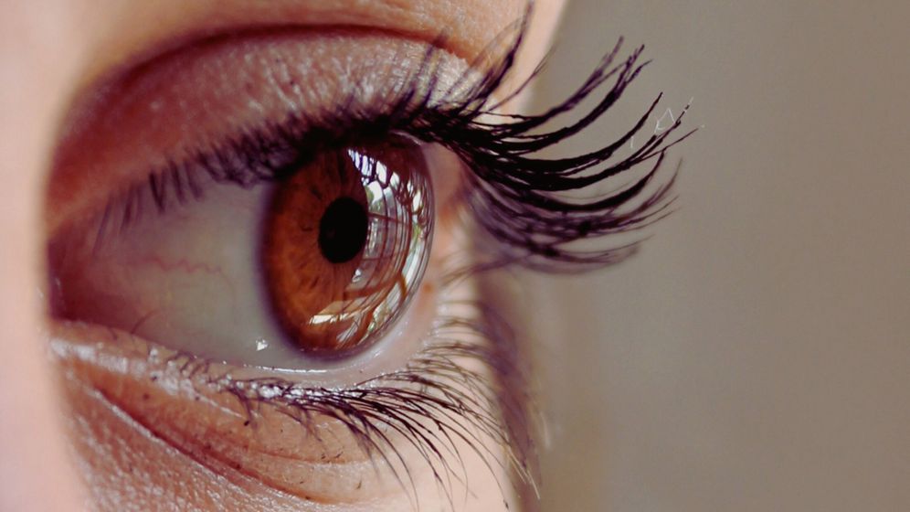 Close up of a woman's eye