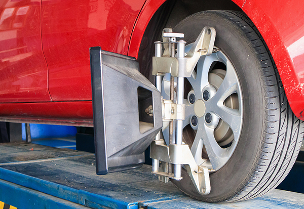 image of wheel alignment