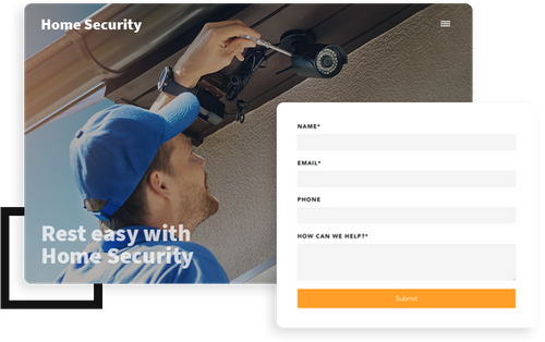 Form for home security company