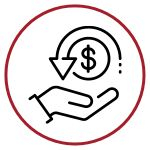 Commercial HVAC cost savings icon.