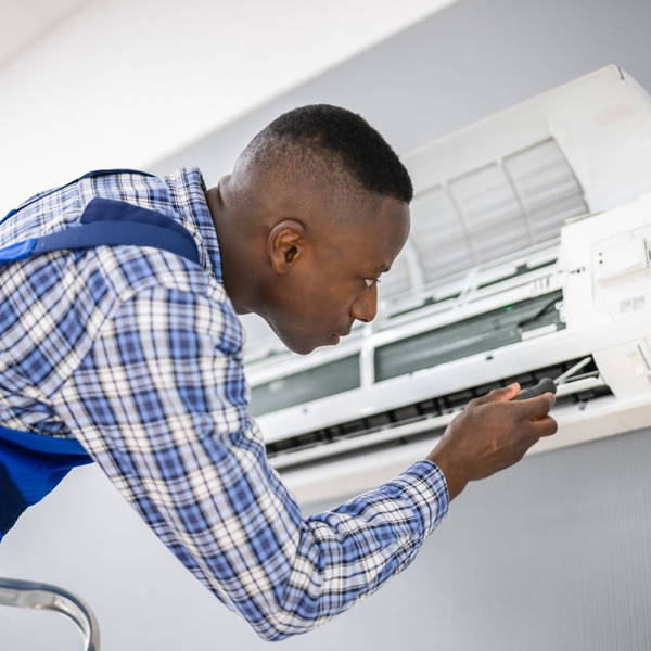 ac technician repair ac vent