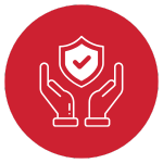 Commercial HVAC safety icon.